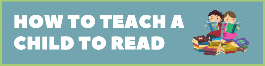how to teach a child to read