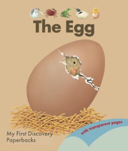 Cover of The Egg, a classic book from Moonlight Publishing. A perfect summer activity read for UK kids.